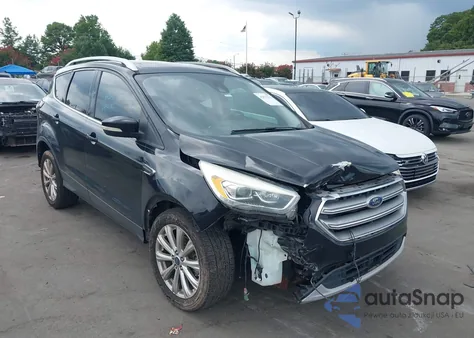 2017 Ford Escape Titanium from USA, damaged, VIN 1FMCU0JDXHUA80247